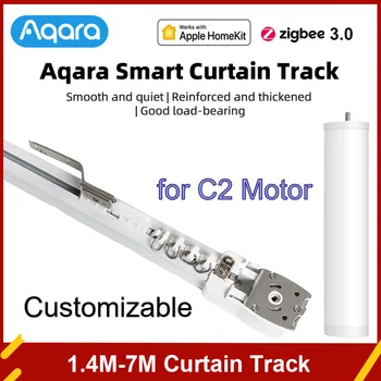 Originalus Aqara Smart Užuolaidos Kelio Elektros Karnizo Geležinkelių Lazdele C2 Zigbee 3.0 Varikliu Namų Automatinė Užuolaidų Kontrolės Sistema