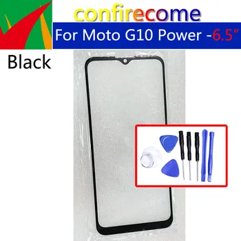 Pakeisti Motorola Moto G10 Galia Žaisti Jutiklinio Ekrano Skydelis LCD Priekinės Stiklo Objektyvas Su OCA