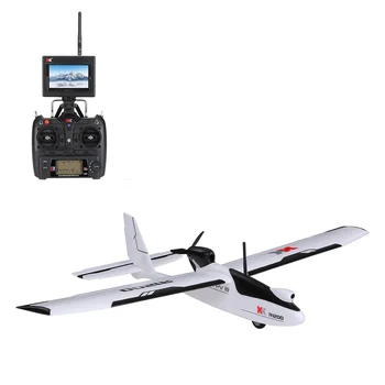 Pasaulio drone WLtoys GWXKA1200 3D6G Brushless Variklio Fiksuoto sparno Lėktuvo 5.8 G FPV 6CH S-FHSS EPO RC Lėktuvo Sklandytuvas RTF vs k123
