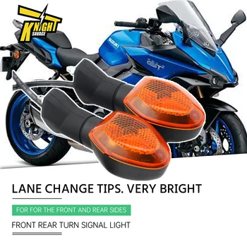 Priekiniai Galiniai Posūkio Signalai, Šviesos SUZUKI GSX-S 1000 S F GSXS 750 GSR750 Motociklo indikatorinės Lemputės Indikatorių Priedai