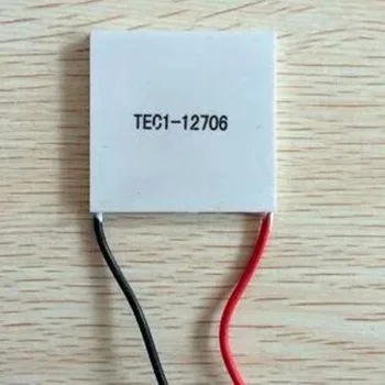 Puslaidininkinių elektroninių šaldymo gabalas 40 * 40 * 3.8 mm / TEC1-12705 / Komponentas