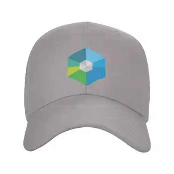 RaiBlocks Aukščiausios Kokybės Logotipas Džinsinio audinio dangtelis Beisbolo kepurė Megzta kepurė