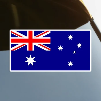 S60024# Australijos Vėliavos, lipnios Decal Automobilių Lipdukas Vandeniui Auto Dekoro ant Bamperio Galinio Lango Nešiojamas, Pasirinkite Dydį