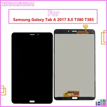 Samsung SM-T380 SM-T385 Samsung Galaxy SM-T380 SM-T385 T380 T385 Jutiklinis Ekranas skaitmeninis keitiklis LCD Ekranas Asamblėjos Pakeitimo