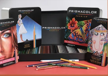 Sanford Prismacolor Premier 24 48 72 132 150 Profesionalių Spalvų Pieštukai dailininkams, Vaikams, Suaugusiems, Dažymas Eskizų piešimo ir Braižybos