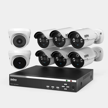 Saugumo Dvr Sistema Su vaizdo Kamera Su 2TB Kietąjį Diską, Cctv Dvr 8 Kanalų Mobiliųjų Stebėjimo 8ch 5mp Namų Saugumo kamerų Sistema