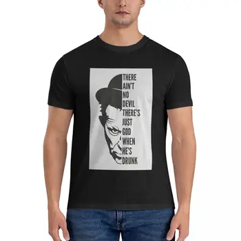 Tom Waits - Ne Velnias Klasikinių T-Shirt grafikos t shirt marškiniai grafinis tees vyrų marškinėliai katė marškinėliai