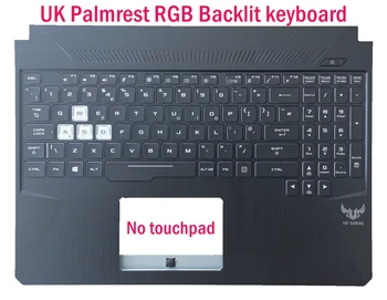 UK Palmrest RGB Apšvietimu ir klaviatūros ASUS FX86SY FX86SM FX86FM FX86FD FX86FE