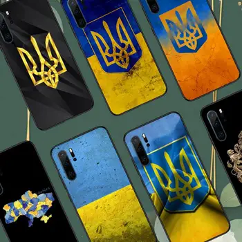 Ukrainos Vėliava ukrainos Telefoną Atveju Huawei honor Mate 30 40 50 20 8 70 5 9 10 Pro P x i s y nova Lite