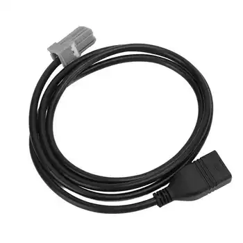 USB Female Adapter Cable Car Audio Laidas Geras Suderinamumas Auto Pakeisti Corolla 2012-13