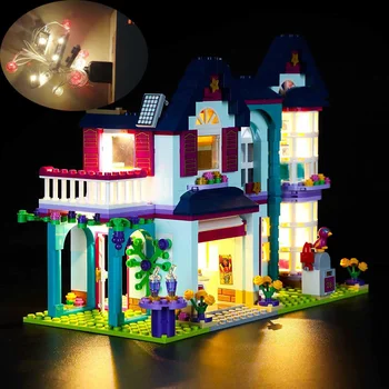 USB Šviesos rinkinys Lego 41449 Andrea Šeimos Namų Statyba Blokai-Nėra įtraukti Lego Modelis