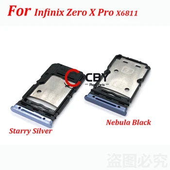 Už Infinix Zero X Pro X6811 X Neo X6810 Nulis 20 X6821 Sim Kortelių Skaitytuvas Turėtojas Sim Kortelės Dėklas Lizdo Adapteris