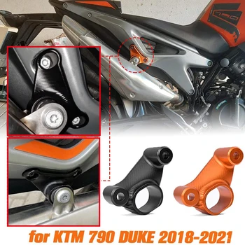 Už KTM Duke 790 Išmetamųjų dujų Vamzdžio Laikiklis Fiksuotas Žiedas Paramos Savininkas KUNIGAIKŠTIS 890 Duke790 2018 2019 2020 2021 Motociklo Priedai