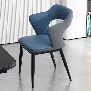 Vakarienė, Miegamasis Lounge Kėdės Šiaurės Prabangus Fotelis Modernaus Dizaino Valgomojo Kėdės Akcentas Cadeiras Gyvenimo Kambario Baldai 23GP