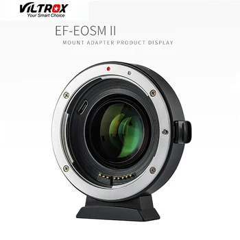 Viltrox EF-EOSM M2 AF Automatinis fokusavimas EXIF 0.71 X Sumažinti Greitį Stiprintuvas Objektyvo Adapteris Turbo Canon EF objektyvo M5 M6 M50 Fotoaparatas