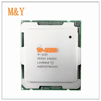 W-2223 CPU W-2223 3.6 GHZ 4C/8T CPU Procesorius 120W LGA-2066 Lizdas C422 Plokštė