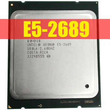 Xeon E5 2689 Procesorius SR0L6 2.6 GHz 8 Core 115W Socket LGA 2011 CPU e5-2689 X79 DDR3 D3 Mainboard Platformos rinkinio 