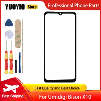 YUOYIO Naujas Originalus Touch Ekranas Umidigi Bison X10 Telefonų atsarginės Dalys, skaitmeninis keitiklis Ardyti Įrankis