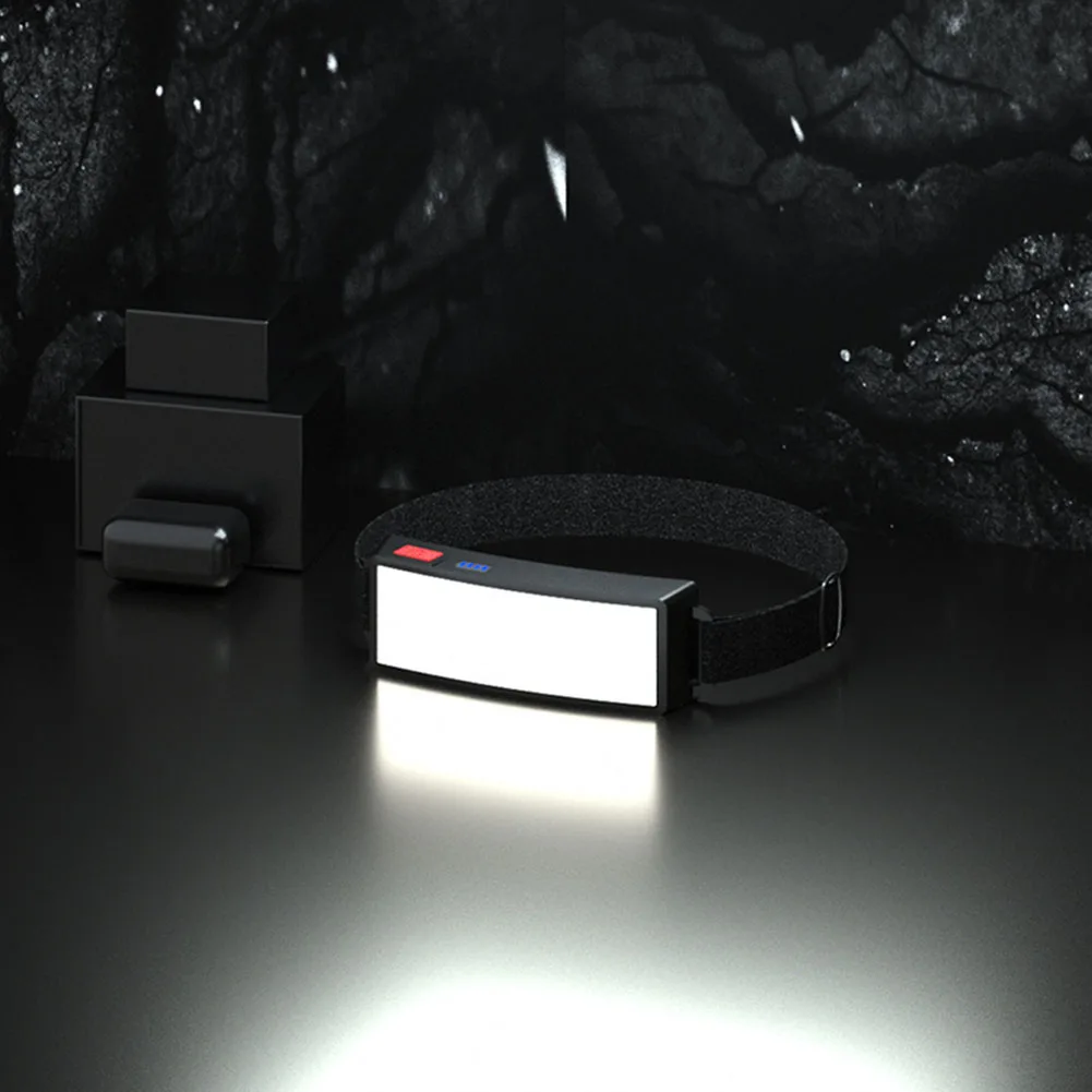 1/2VNT Nešiojamų Žibintų COB LED Žibintų įmontuota Baterija Žibintuvėlis USB Įkraunamas Žibintas Lauko Kempingas, Žygiai Fakelas