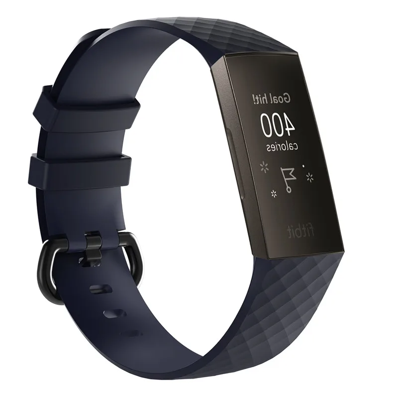 100vnt Už Fitbit Mokestis 4 Apyrankė ant Riešo Dirželis Protingas Fitbit Charge3 Žiūrėti Juosta Dirželis, Minkštas Watchband Pakeitimo Smartwatch