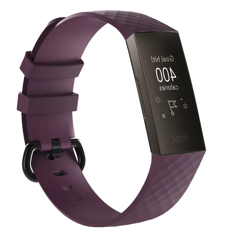 100vnt Už Fitbit Mokestis 4 Apyrankė ant Riešo Dirželis Protingas Fitbit Charge3 Žiūrėti Juosta Dirželis, Minkštas Watchband Pakeitimo Smartwatch