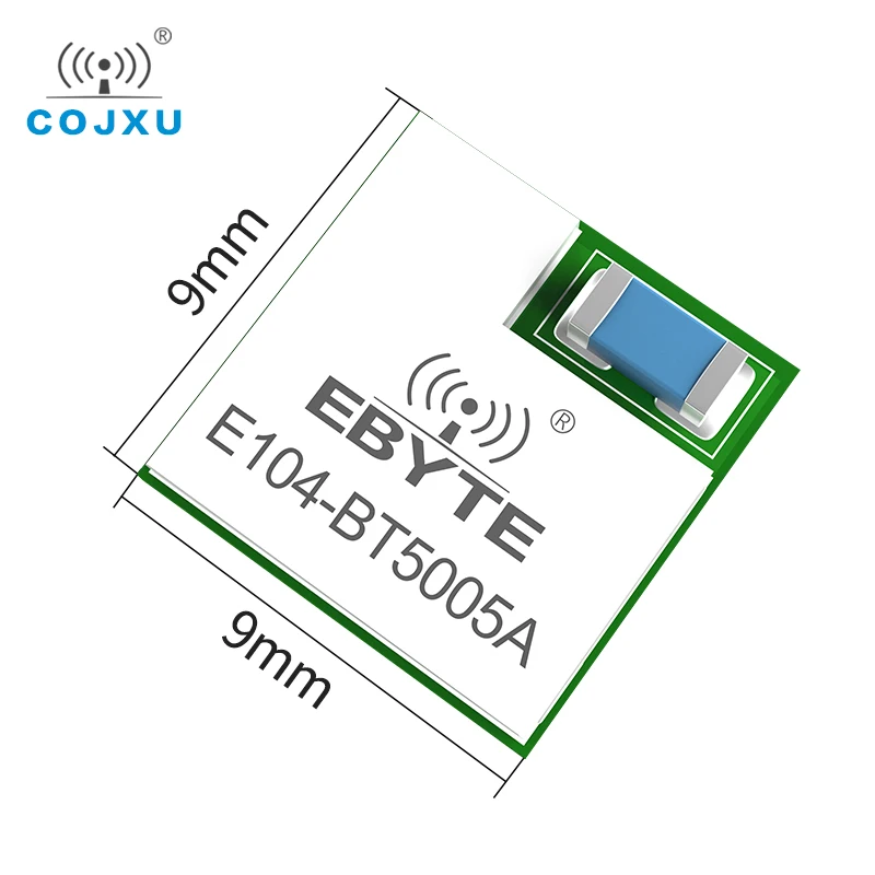 10vnt E104-BT5005A nRF52805 BLE5.0 2400-2483.5 MHz 4dBm 70m Asortimentą 3.3 V BLE5.0 Keramikos Antenos UART WS Modulis 10vnt