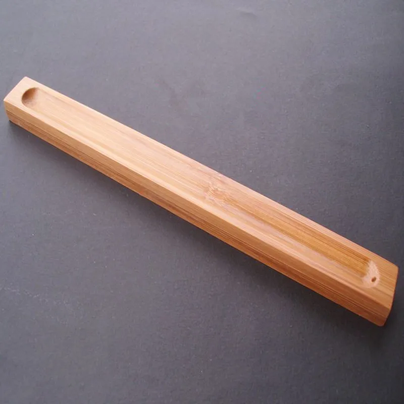 1Pcs Aukštos Kokybės Bambuko Medžiaga Stick Smilkalų Plokštė Smilkalų Laikiklis Kvapnios Ware Stick Smilkalų Degiklis Sage