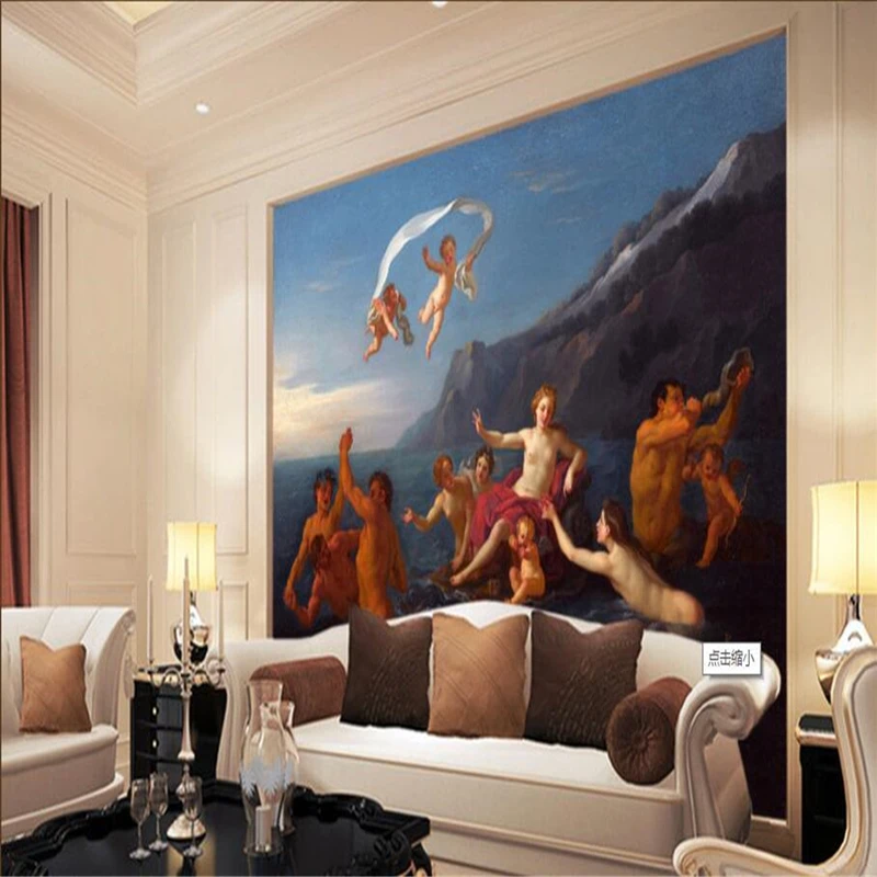 beibehang Užsakymą foto tapetai didelis freska trimatis aliejaus tapybai TV foną papel de parede sienų ir 3 d