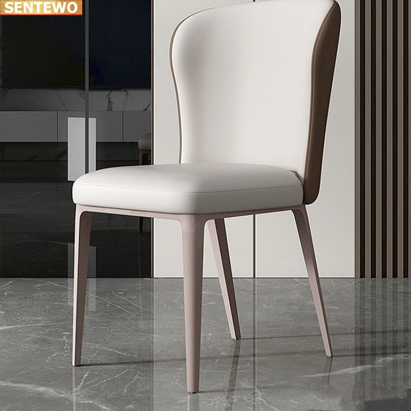 Dizaineris Prabangus valgomasis kambarys Marmuro Uolos Plokštė valgomojo stalo rinkinys 4 kėdės mesa ėdžiose baldai marbre Nerūdijančio plieno aukso bazės
