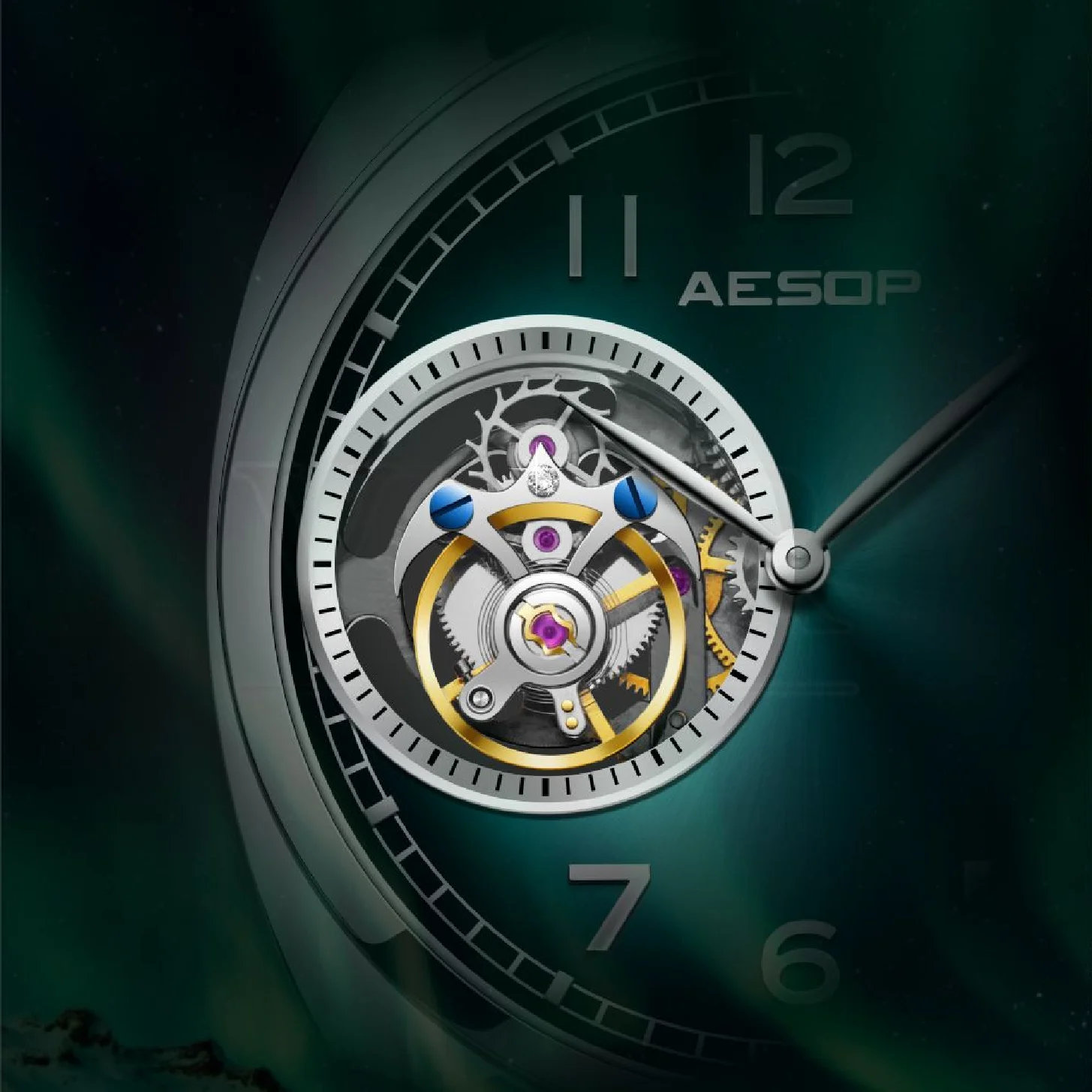 EZOPO Nekilnojamojo Tourbillon Žiūrėti Vyrams Mechaninis laikrodis Limited Edition Prabanga Vadovas Likvidavimo Judėjimo Odos Laikrodžius 2023