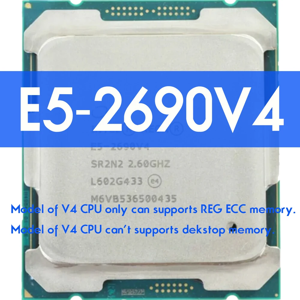HUANANZHI QD4 X99 Plokštė su pasirinktinio įvedimo rinkinys nustatyti XEON E5 2690 V4 32GB 2133MHz (4*8G) DDR4 REG ECC Serverio Atminties NVME NGFF USB3.0