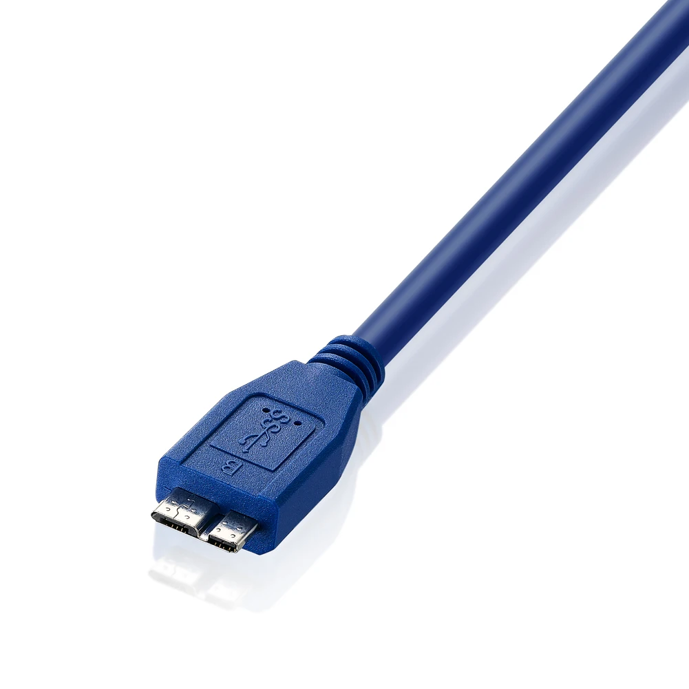 lballist Micro USB 3.0 Duomenų Kabelis USB 3.0 Type A Male Micro B Male Folija+Pintas Ekranuoti, 50cm 30cm 1m 1,5 m 3m