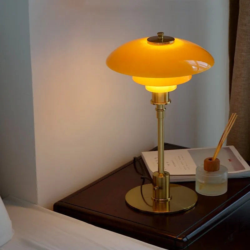 LED Šviesą Stiklo Stalo Lempa Šiaurės šalių Šiuolaikinio Minimalistinio Kambarį Tyrimą, Miegamojo, Biuro Stalo Lempa Naktiniai staleliai, Lempa E27