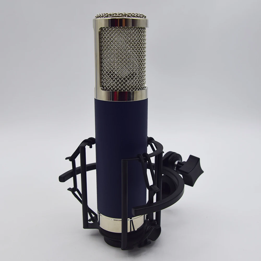 Matinė Juoda MA703 Bazės-sriegiu Elastinga Kondensatoriaus Mikrofonas Vamzdis Mikrofonas Shock Mount už TF11 TF29 TF39 TF47 TF51