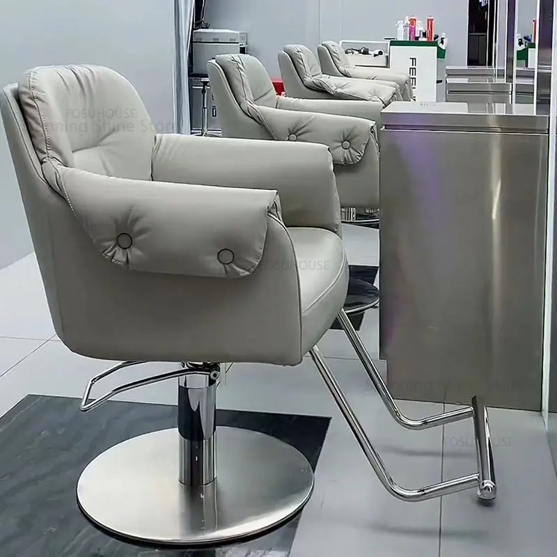 Modernus Grožio Salonas, Kirpykla Kėdės Plaukų Salonas, Skirtas Liftable Barber Kėdės, Baldų Salonas High-end Kirpykla Kėdė