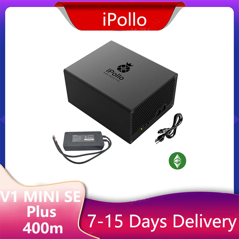 Naujas IPollo V1 Mini ir PAN Ethw ZIL Wifi Ipollo V1 Mini Se Plus Miner 400MH 300MH ir KT Ethw Miner
