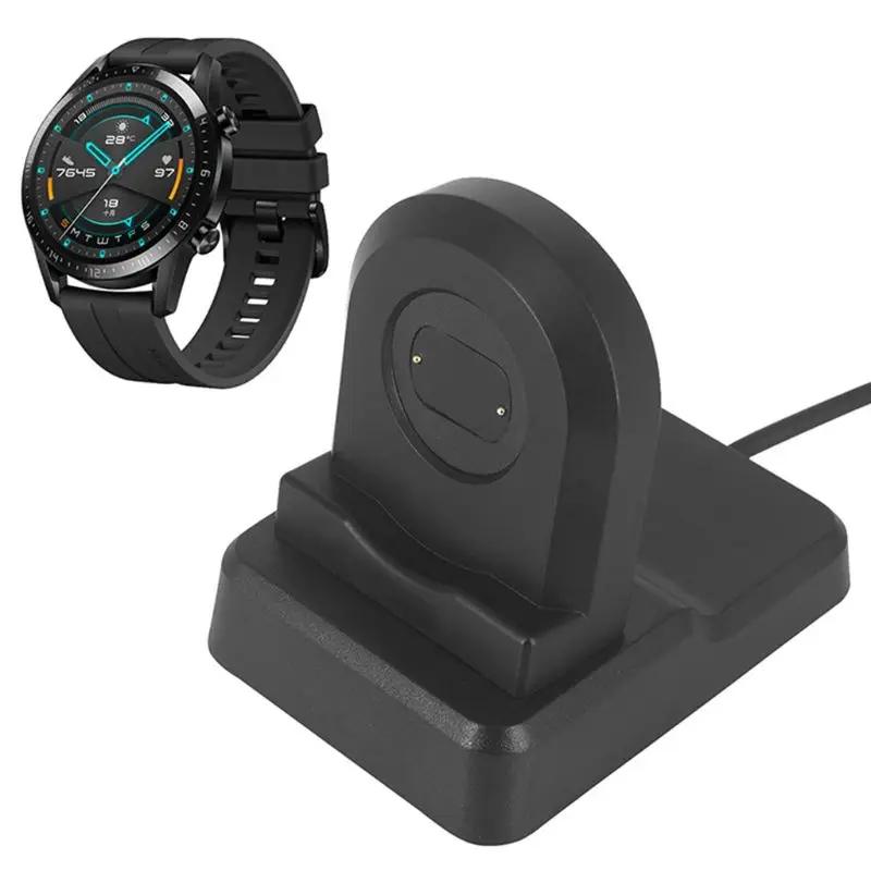 Nešiojamas Usb Įkroviklio Laidą Greito Įkrovimo Dokas Stovas Laikiklis Hua-wei Žiūrėti GT2/GT/GT2E/Magic/Dream Smart Watch Priedai