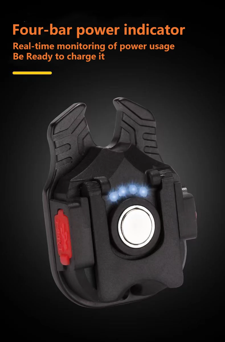 Nešiojamas Įkraunamas LED Žibintuvėlis Pultelio Šviesos Fakelas, Žibintų 4 Apšvietimo Režimai Darbą Šviesos Kempingas Šviesos Mini Led Žibintuvėlis