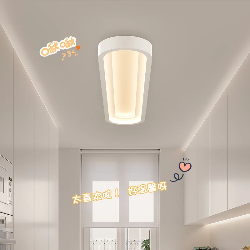 Paprasta Eilėje LED Lubų šviestuvas Montuojamas Kūrybinės Virtuvės ilgio ruožas Lubų šviestuvai, Miegamojo Balcon Prieškambario, Koridoriaus Patalpų Lempos