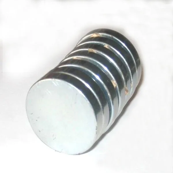 Paslėptas Magnetinio snap tvirtinimo detalių x 100 vnt - 16mm - nikelio - magnetinis mygtuką - bag užsegimas