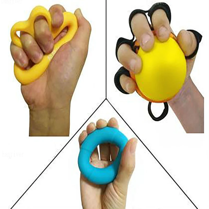 Rankų funkcija reabilitacijos mokymo piršto jėga rankena kamuolys naudotis įranga, pirštu stiprumo suėmimo jėgos žiedas su šlapia danga