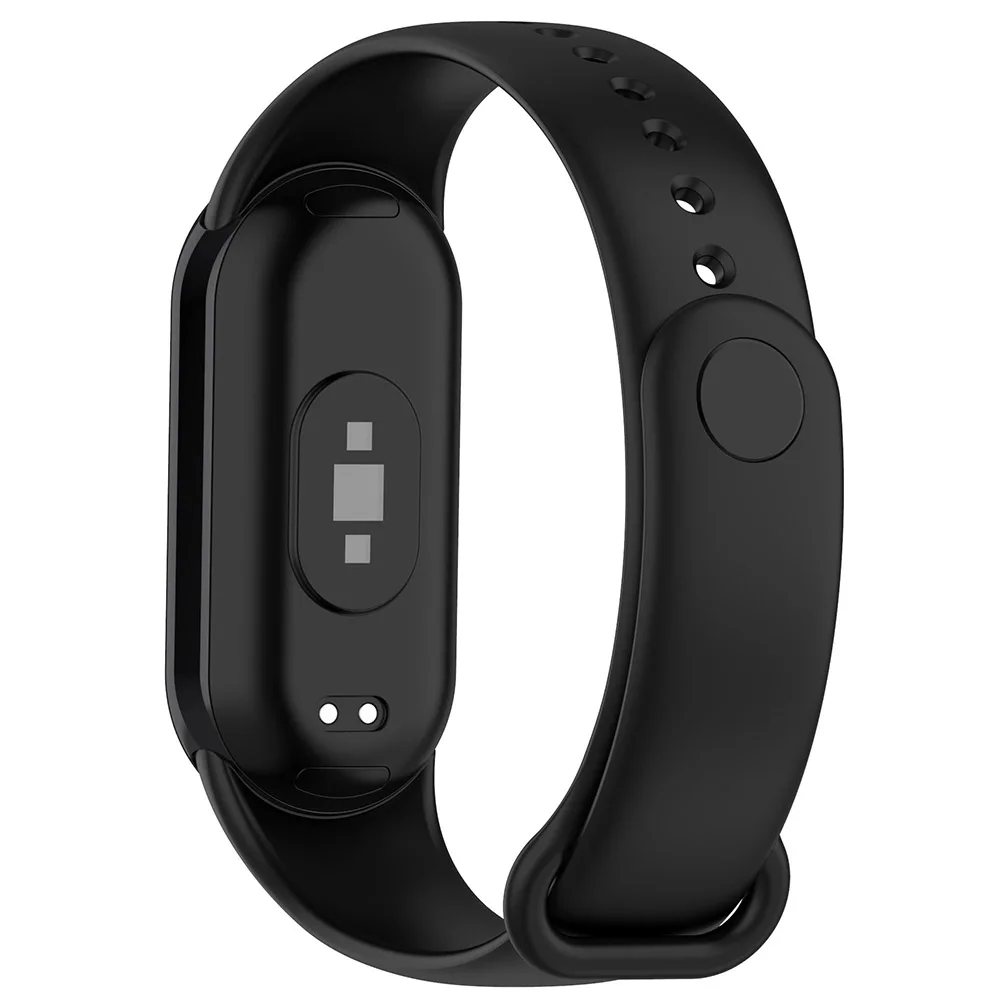 Smart Žiūrėti Dirželis vientisos Spalvos Watch Band Silikono Dirželis atsparus Vandeniui Greitai Išleisti Xiaomi Mi Juosta 8 Smart Grupė