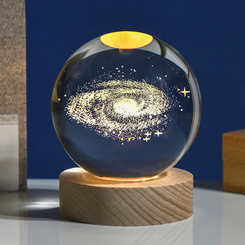 srityje Saulės Sistemos Pasaulyje Galaxy K9 Crystal Ball 3D Lazeriu Graviruotas Astronomijos Planetos Rutulį Namų Dekoro Kosminės Modelis Gimtadienio Dovana