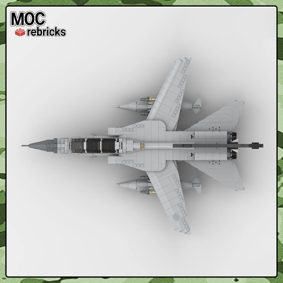SS Kariuomenės Serijos Panavia Tornado ADV F. 3 Kovotojai Building Block Modelis Plytų Kolekciją 