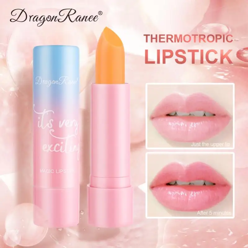 Temperatūros Pokytis Spalvos Lūpų Balzamas Lūpų Peach Girl Drėkina Ilgalaikį Lūpų Blizgesys Makiažas Lūpų Priežiūros Remonto Korėjos Kosmetikos