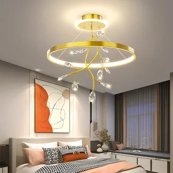 Šviestuvai, Miegamojo dekoro led žibintai, už kambarį, patalpų apšvietimas Šviestuvai, Lubų šviestuvai gyvenimo apdailos lampadario Žibintai