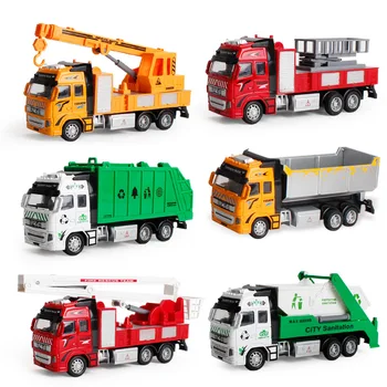 Žaislas automobilis Fire truck Boomerang metalo automobilio modelį žaislas, automobilių inžinerija