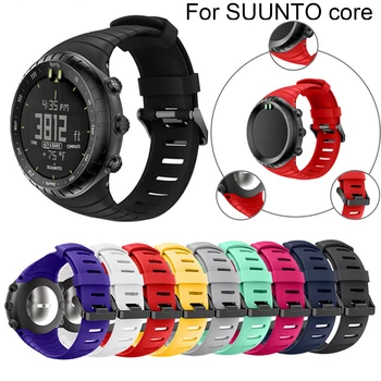 Žiūrėti Diržas Skirtas Suunto Core Silikono Watchband Pakeitimo Apyrankės Apyrankės Už Suunto Core Smart Watch Band