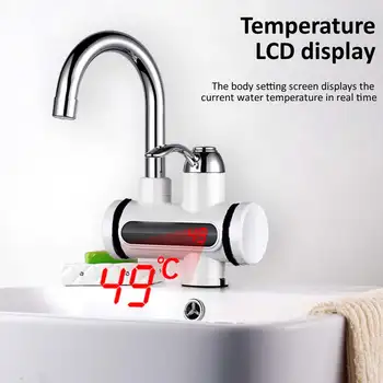 3000W momentinis elektros dušo vandens šildytuvas karšto vandens maišytuvas virtuvės elektrinis vandens šildytuvas momentinis elektrinis vandens šildytuvas 220V