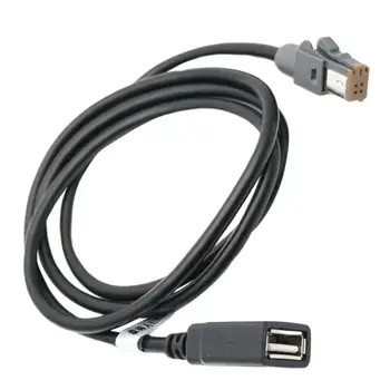 Automobilių Garso, USB Kabelis, Juodas USB 2.0 Laidas Jungtis Impreza 2012-2013 m.